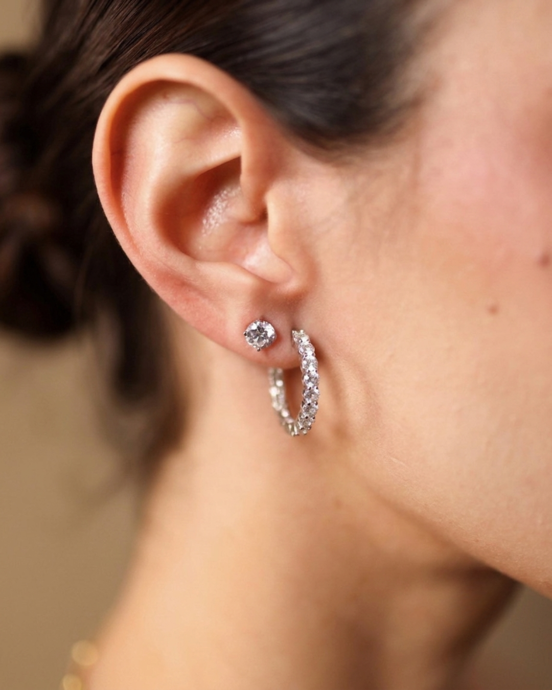 Hoop Silver L
